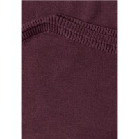 Street One Basic Boothals Sweater Rustic Rouge