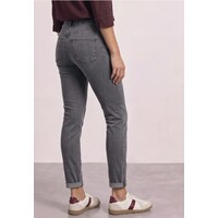 Street One Jane Deco Mid Waist Steel Grey Wash