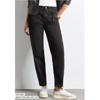 Street One Karlie Barrel High Waist Brown Washed