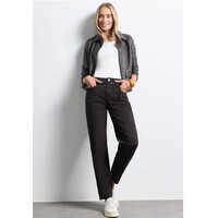 Street One Karlie Barrel High Waist Brown Washed
