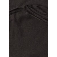 Street One Basic Boothals Sweater Black Coffee