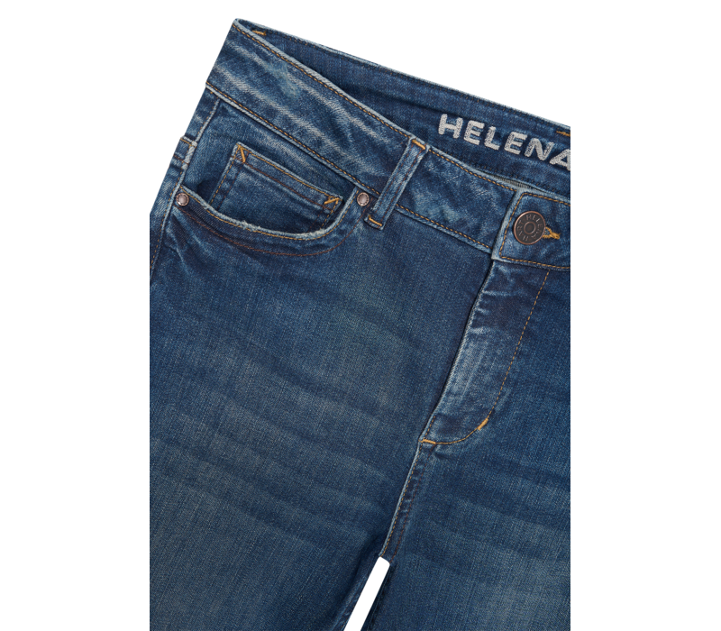 Helena Hart Broek Flair Denim Blue