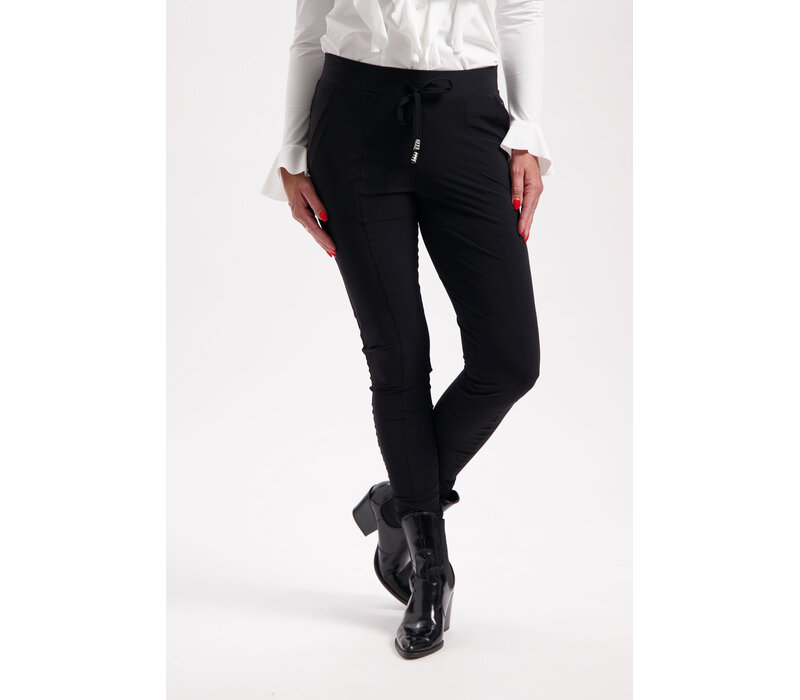 Helena Hart Broek Lina Transfer Zwart