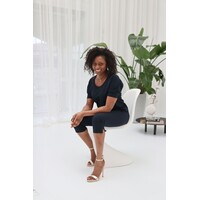 Helena Hart Corsa Broek 3/4 Transfer Marine