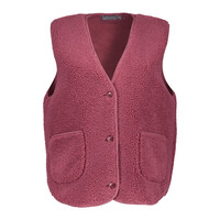 Geisha Gilet Teddy with Buttons Rosebud