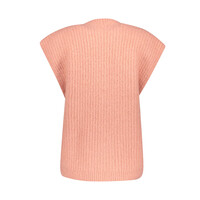 Geisha Gilet Knitted Soft Pink