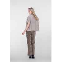 Geisha Gilet Teddy Sand