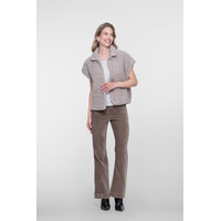 Geisha Gilet Teddy Sand