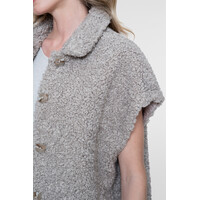 Geisha Gilet Teddy Sand