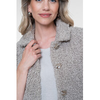 Geisha Gilet Teddy Sand