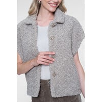 Geisha Gilet Teddy Sand