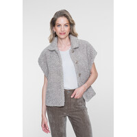 Geisha Gilet Teddy Sand