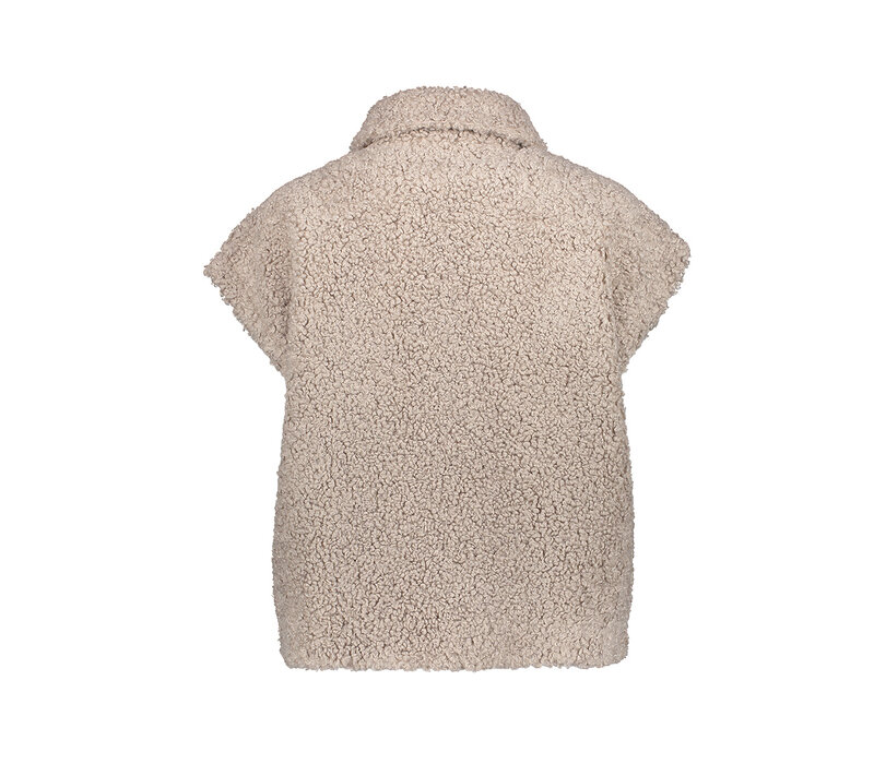 Geisha Gilet Teddy Sand