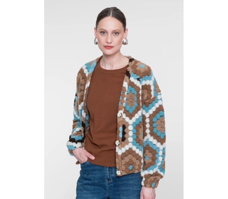 Geisha Vest Multicolour
