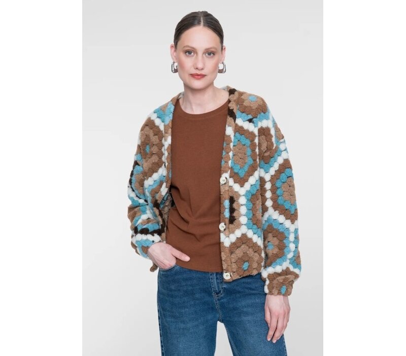 Geisha Vest Multicolour
