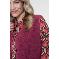 Geisha Gilet Teddy with Buttons Rosebud