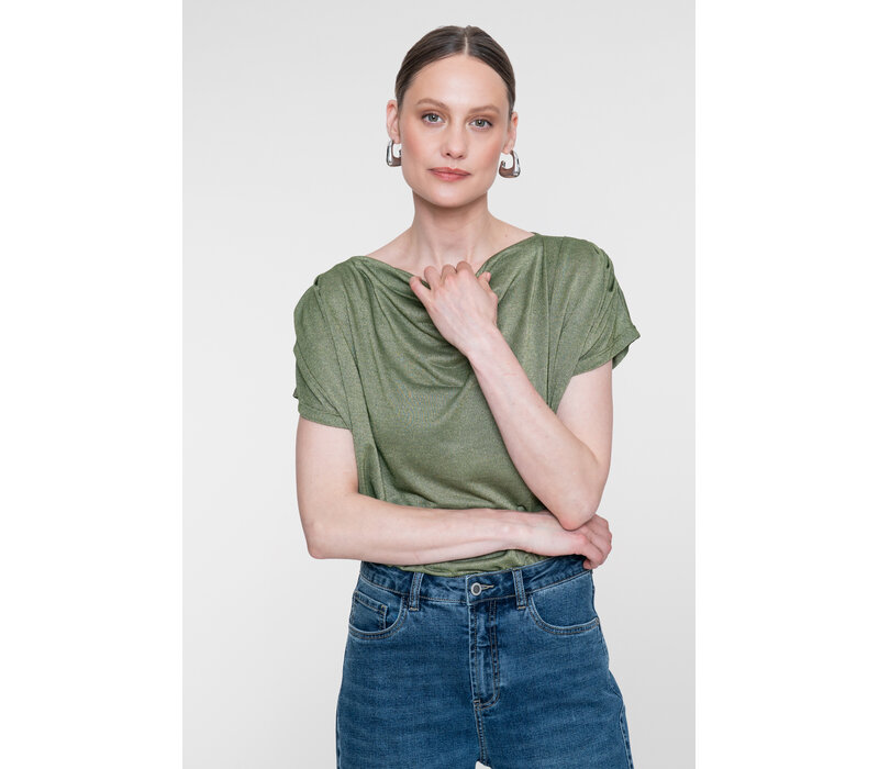 Geisha Top Green