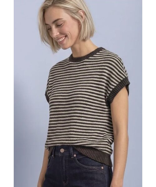 StreetOne Street One Sleeveless Sweater Stripes