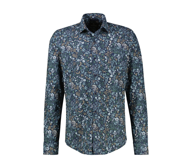 Lerros Overhemd Storm Blue