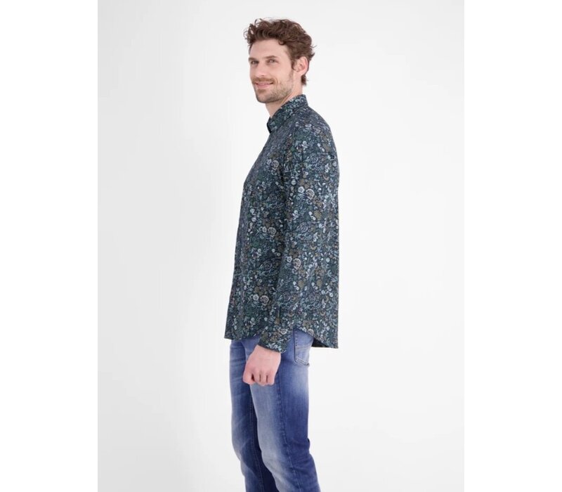 Lerros Overhemd Storm Blue