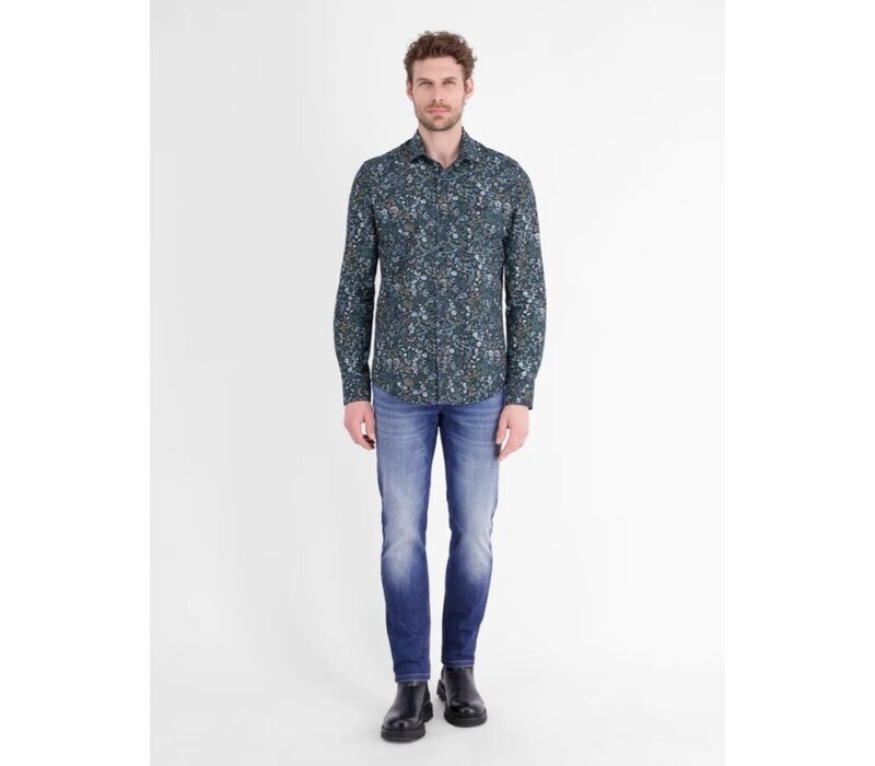 Lerros Overhemd Storm Blue