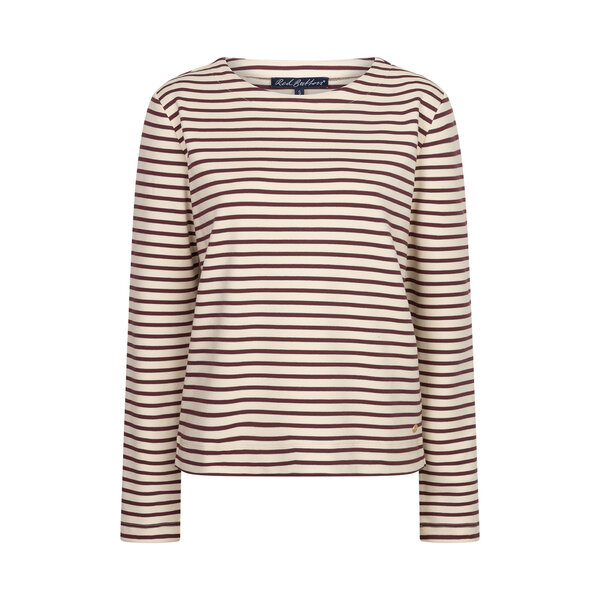 Red Button Terry Stripe 