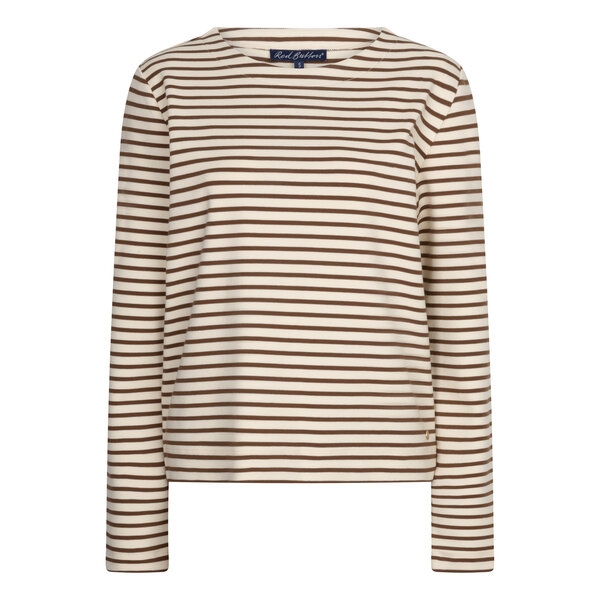 Red Button Terry Stripe 