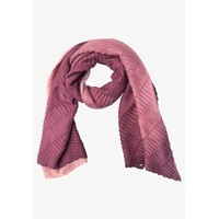 Street One Pleated Gradient Longscarf Rustic Rouge