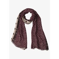 Street One Printed Modal Longscarf Rustic Rouge