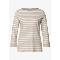 Street One Basic U-Boat Shirt Clay Sand