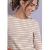 Street One Basic U-Boat Shirt Clay Sand