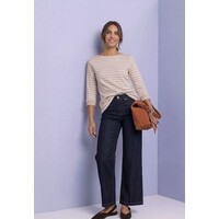 Street One Basic U-Boat Shirt Clay Sand