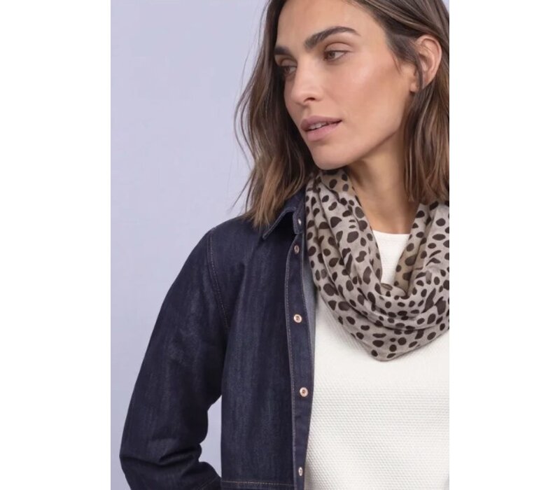 Street One Printed Modal Loop Black