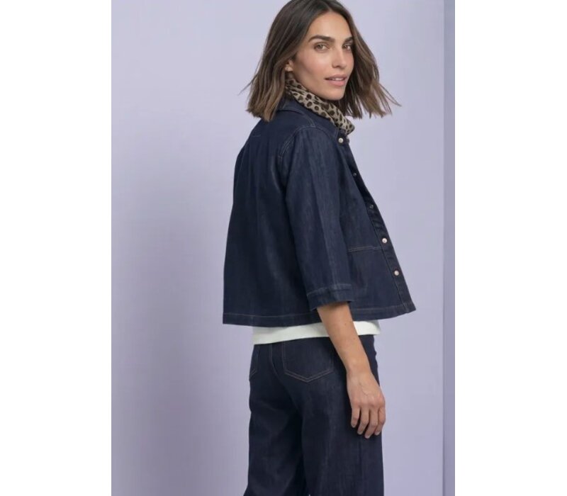 Street One Printed Modal Loop Black