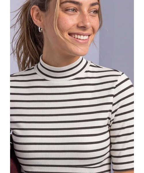 StreetOne Street One Rib Turtle Neck Shirt
