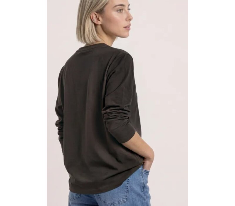 Street One Short Jacket with Deco Buttons Black Coffee