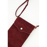 Teatro Pona Suede Burgundy