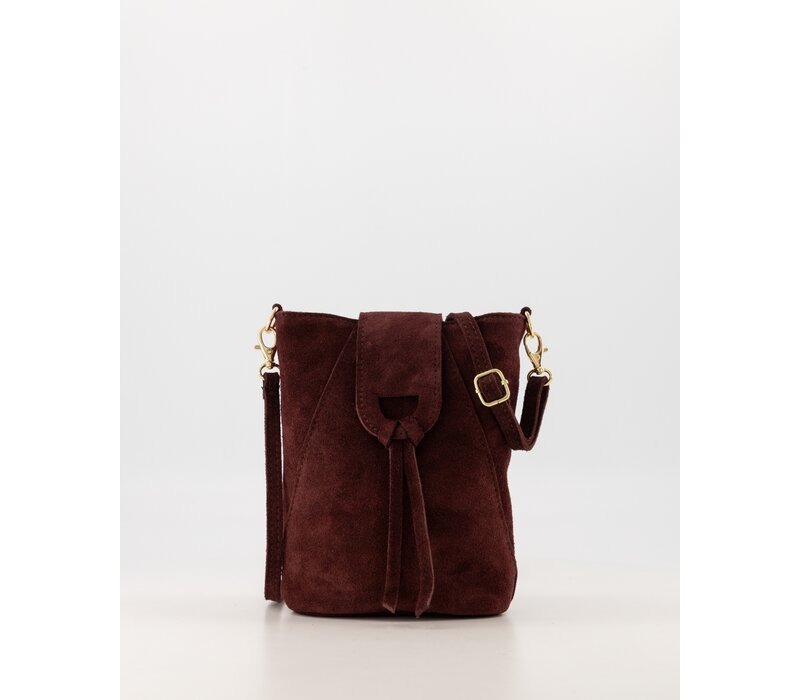 Teatro Kendra Suede Bordeaux