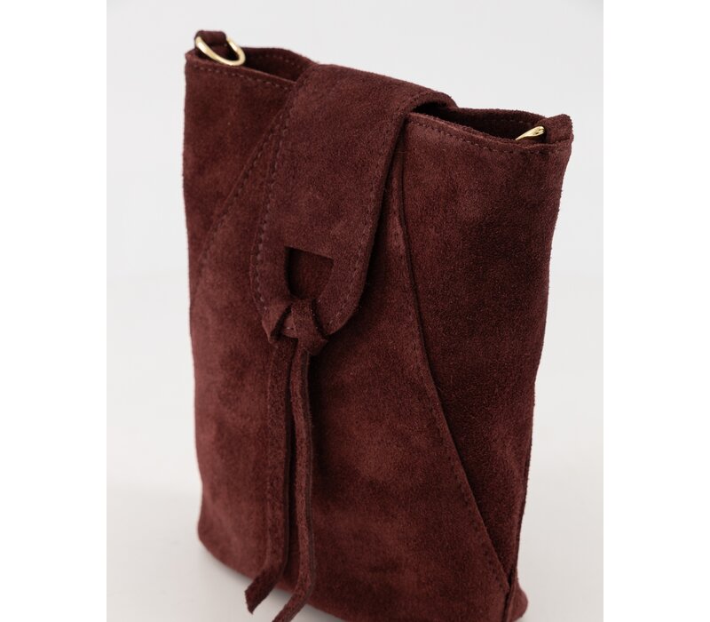 Teatro Kendra Suede Bordeaux