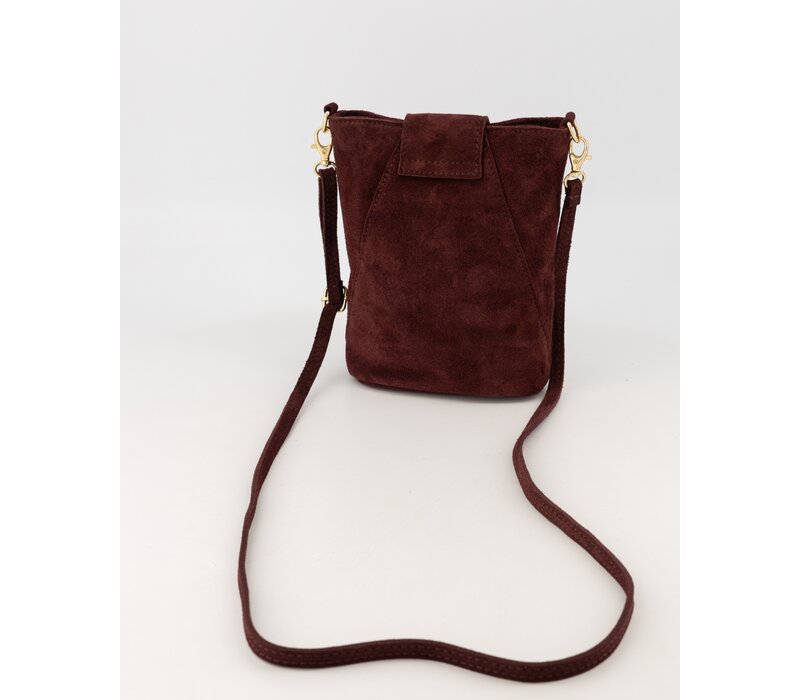 Teatro Kendra Suede Bordeaux