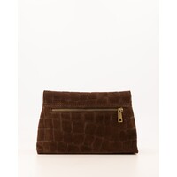 Teatro Avila Croco Dark Brown