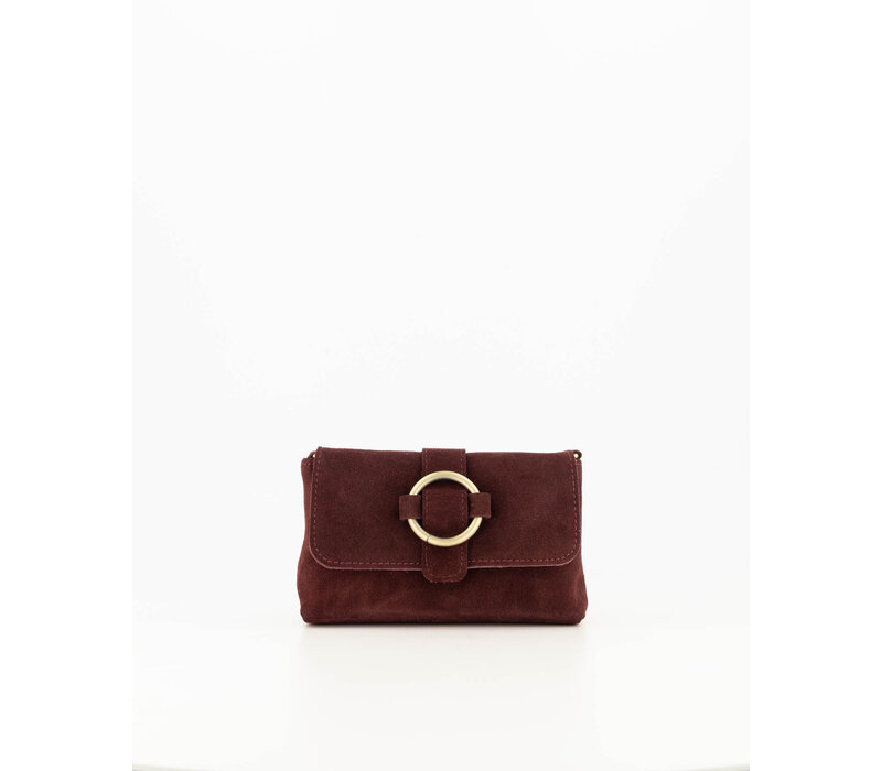 Teatro Londyn Suede Burgundy