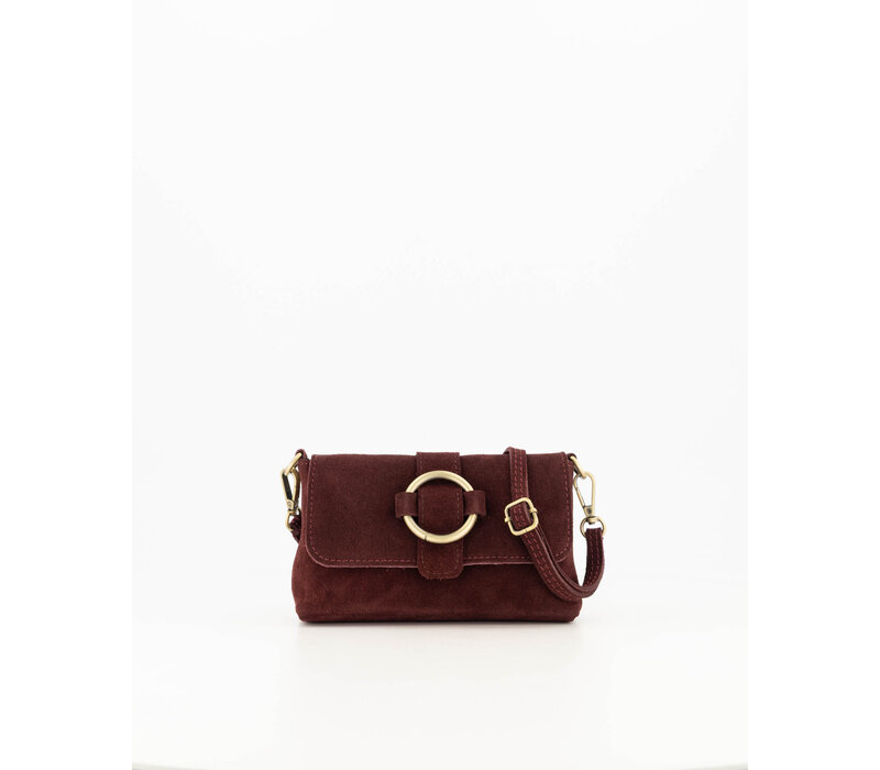 Teatro Londyn Suede Burgundy