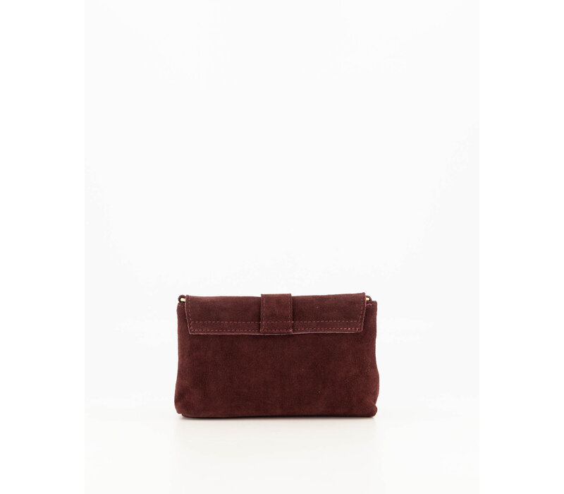 Teatro Londyn Suede Burgundy