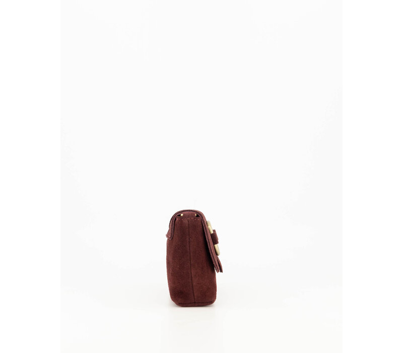 Teatro Londyn Suede Burgundy