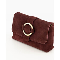 Teatro Londyn Suede Burgundy