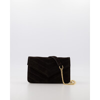 Teatro Laurie Suede Dark Brown