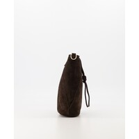 Teatro Kendra Suede Dark Brown