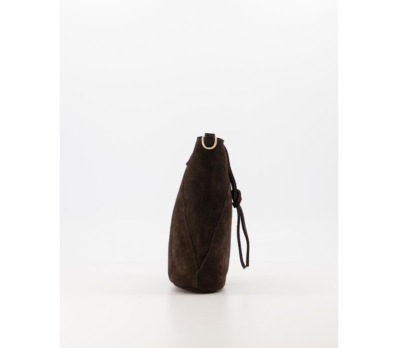 Teatro Kendra Suede Dark Brown