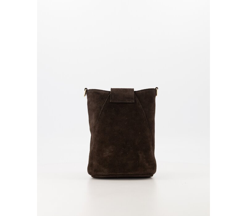 Teatro Kendra Suede Dark Brown
